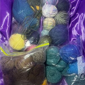 Assorted Yarn Collection